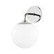 Stella 1 Light 7 inch Polished Nickel Wall Sconce Wall Light