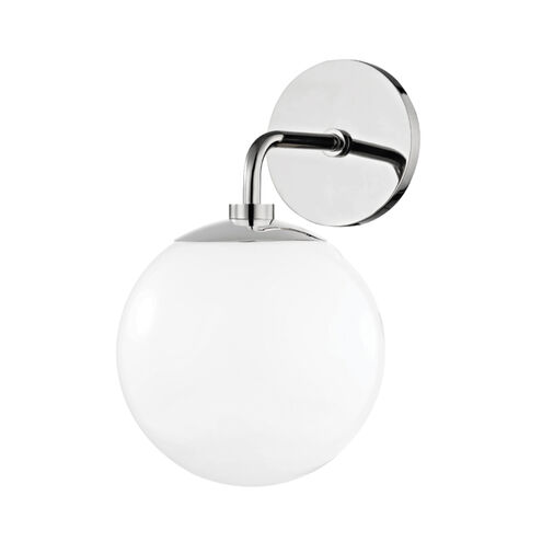 Stella 1 Light 7 inch Polished Nickel Wall Sconce Wall Light