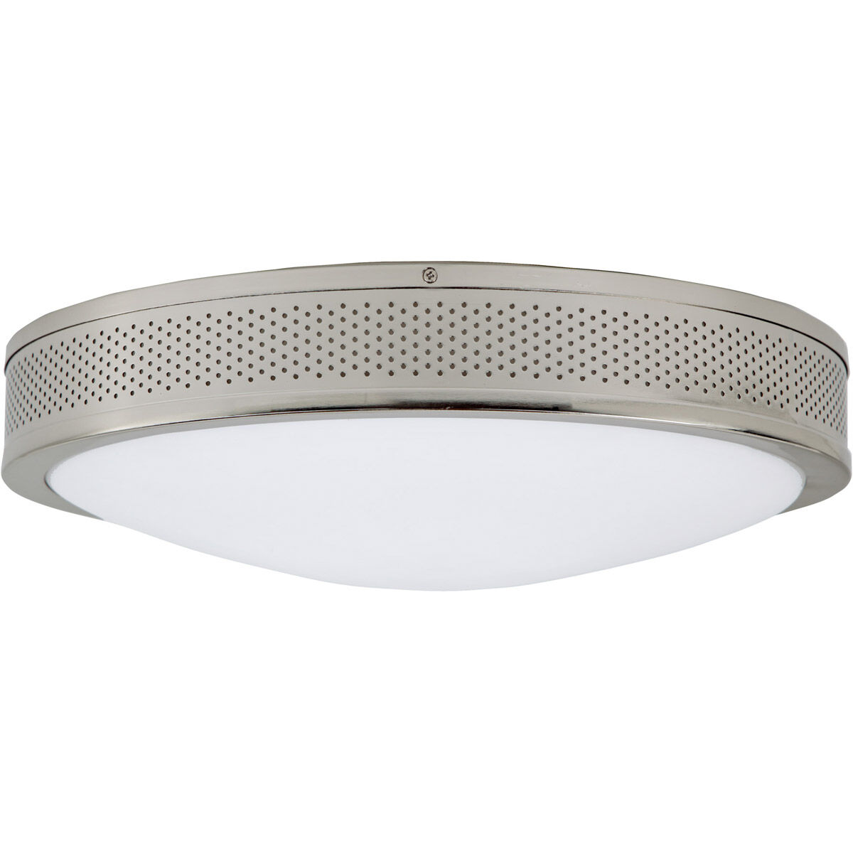 Surrey 3 Light 15 inch Polished Nickel Flushmount Ceiling Light