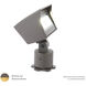 Tyler Solid Brass Coated in Bronze 18 watt LED Spot and Flood Lighting in 3000K, Bronzed Brass, WAC Landscape