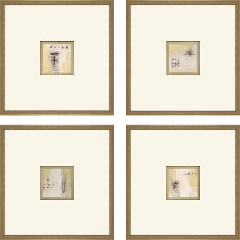 Code Neutral and Metallic and Black Framed Art