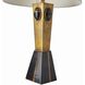 Cairo 150.00 watt Antique Brass Table Lamp Portable Light