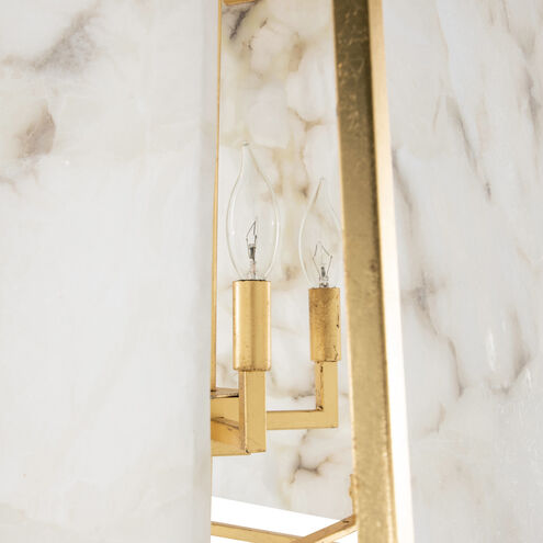 Stacey 1 Light 14 inch Gilded Gold Chandelier Ceiling Light