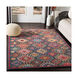 Tabriz 36 X 24 inch Bright Pink/Dark Red/Charcoal/Peach/Wheat/Tan/Aqua Rugs, Rectangle