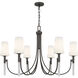 Eloura 6 Light 40 inch Iron Gate Chandelier Ceiling Light