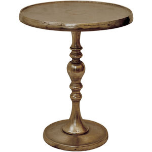 Romina 22 X 17 inch Antiqued Brass Side Table