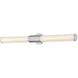 Facet LED 5 inch Polished Nickel Bath Light Wall Light