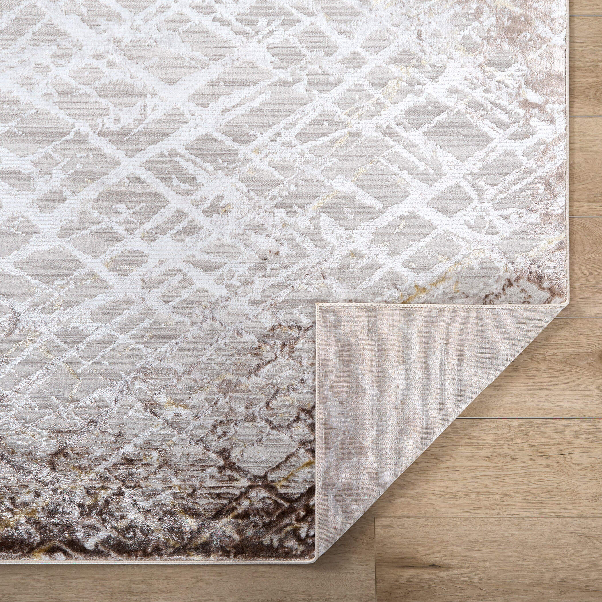 Baltea 130 X 94 inch Earth Tones Rug in 8 x 11