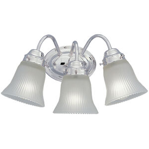 Value 3 Light 16.5 inch Chrome Bath Vanity Wall Light