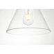 Destry 1 Light 8 inch Chrome Pendant Ceiling Light