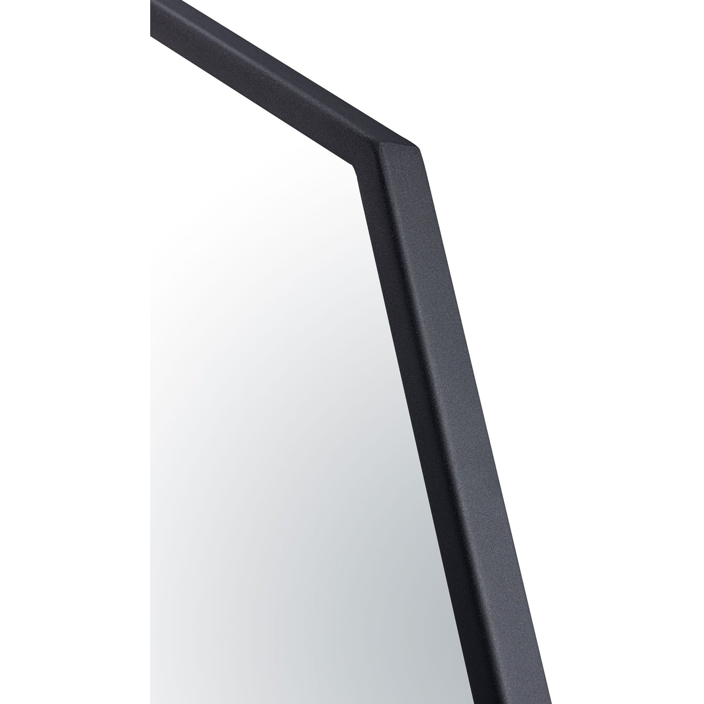 Hex No 30 X 28 inch Black Wall Mirror, Tamara Day Collaboration