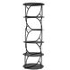 Rain 86 X 31 X 31 inch Matte Black Shelf