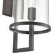 Hopkins 1 Light 30 inch Charcoal Outdoor Wall Sconce