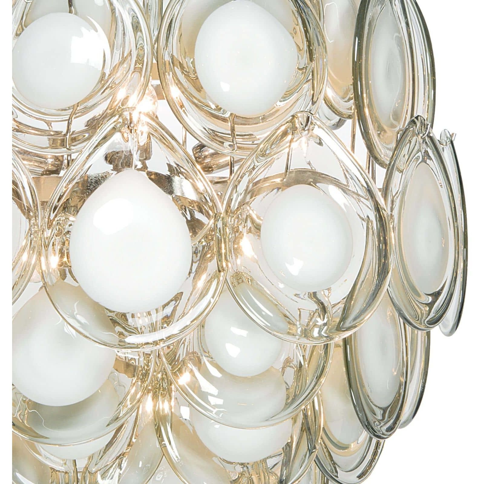 Diva 8 Light 22.5 inch Grey Chandelier Ceiling Light