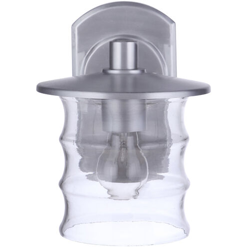 Canon Outdoor Wall Mount in Satin Aluminum, Small