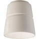 Radiance Collection 1 Light 7.5 inch Hammered Pewter Flush-Mount Ceiling Light
