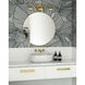 Alora Mood Issa LED 20.5 inch Brushed Gold Bath Vanity Light Wall Light