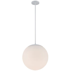 Niveous LED 14 inch White Pendant Ceiling Light in 2700K, 13in, dweLED