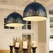 Alison Pendant Ceiling Light in Antique Matte Navy