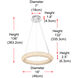 Bowen 1 Light 18 inch Chrome Chandelier Ceiling Light