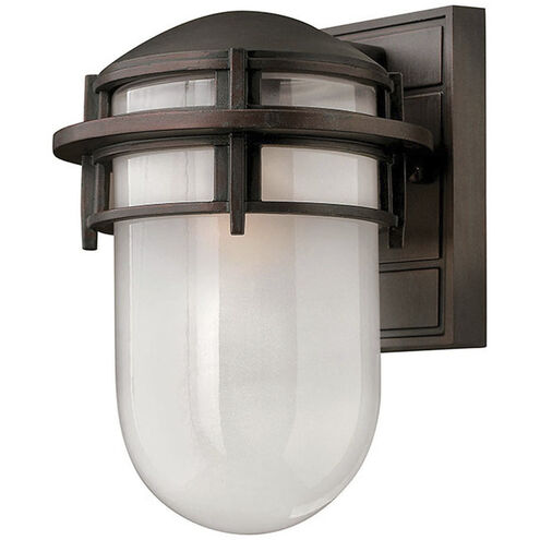 Reef Outdoor Wall Mount Lantern in Victorian Bronze, Small