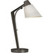 Reach 21.9 inch 100 watt Dark Smoke Table Lamp Portable Light in Natural Anna