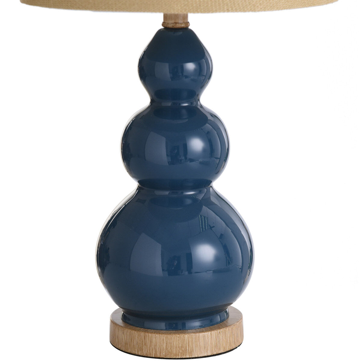 Signature 26.5 inch 60 watt Blue and Taupe Table Lamp Portable Light