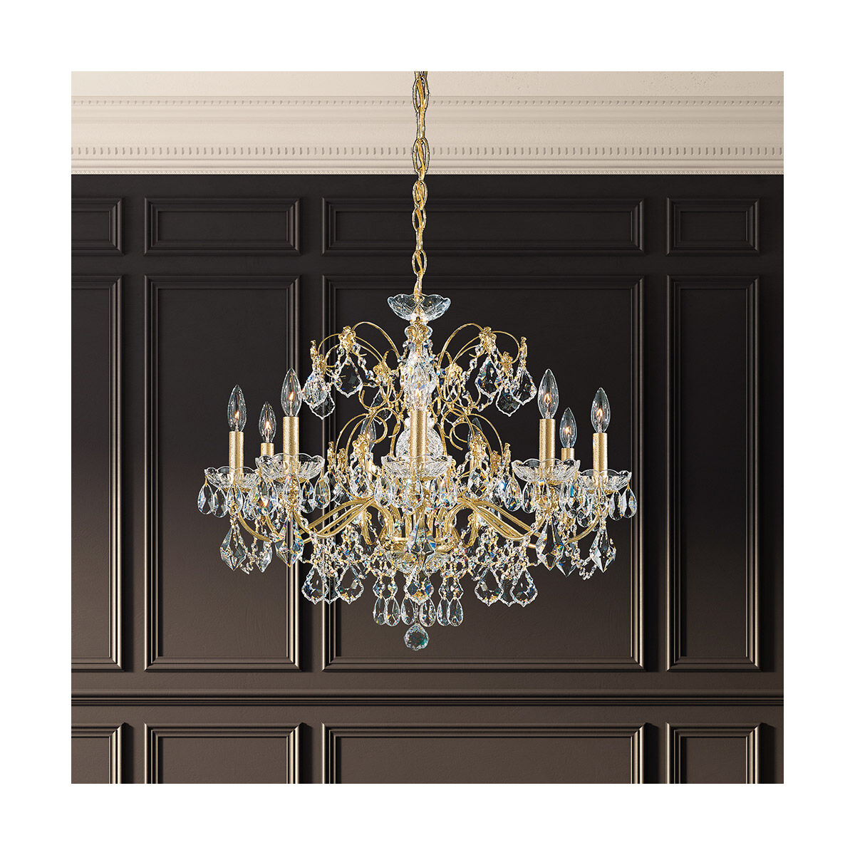 Century 9 Light 26 inch Aurelia Chandelier Ceiling Light