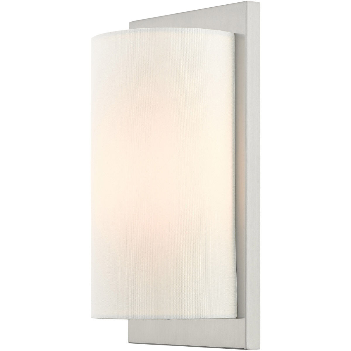 Meridian 1 Light 6 inch Brushed Nickel ADA Wall Sconce Wall Light