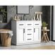 Alden 42 X 35 inch White Bathroom Vanity Cabinet