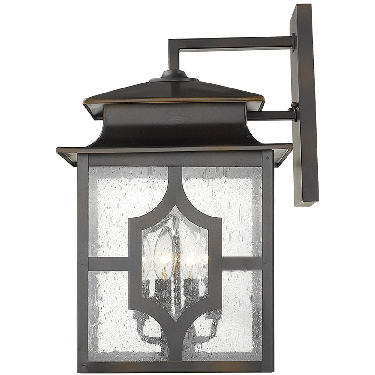 Calvert 4 Light 19 inch Oil-Rubbed Bronze Exterior Wall Mount
