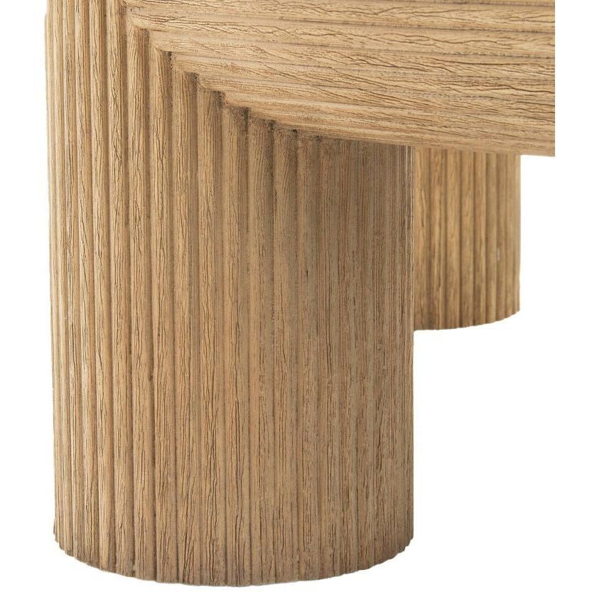 Easley Beluga and Honey Outdoor Chair