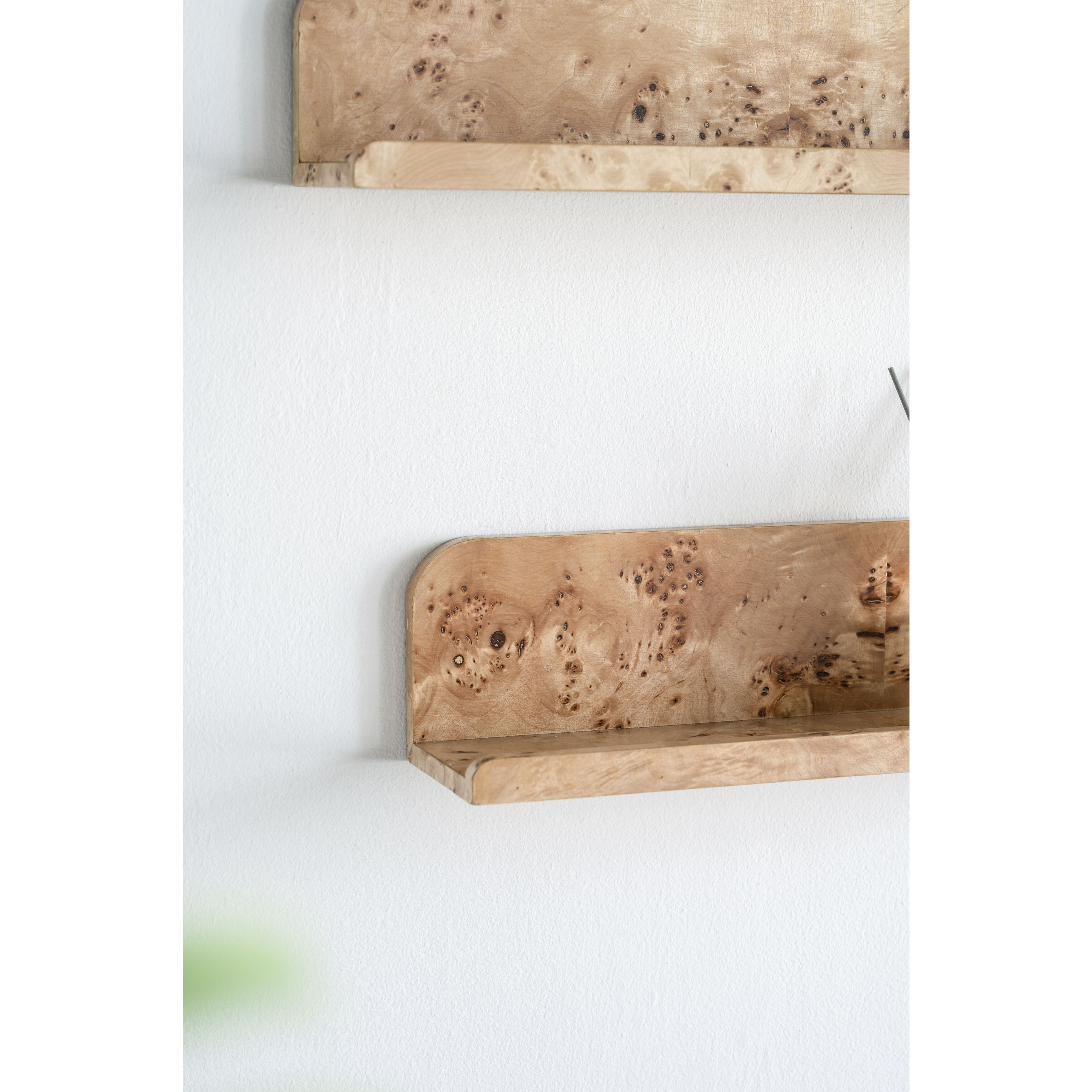 Anita 18.9 inch Brown Wall Shelf