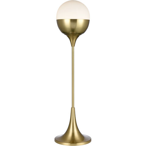 Robin Avenue 30 inch 40.00 watt Satin Gold Table Lamp Portable Light