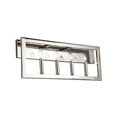 Jordan 4 Light 27 inch Satin Nickel Bath Vanity Wall Light