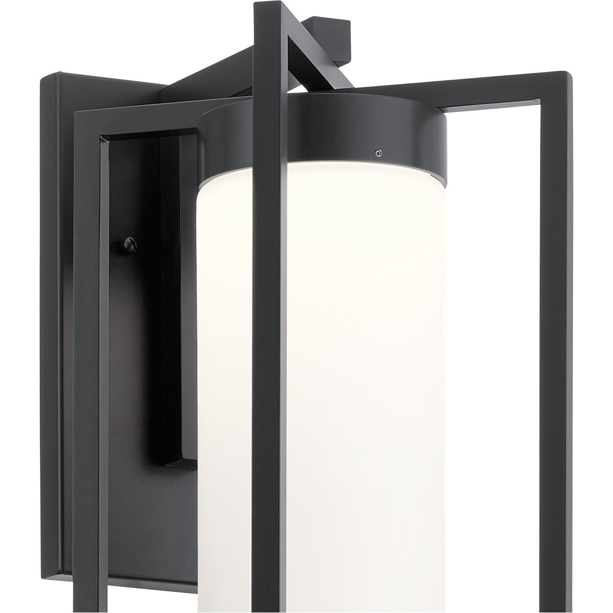 Drega LED 23 inch Black Outdoor Wall Mount, Large
