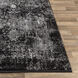 Solar 134 X 90 inch Black Rug in 8 x 11, Rectangle