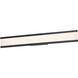 Visor LED 36 inch Black Bath Vanity Wall Light
