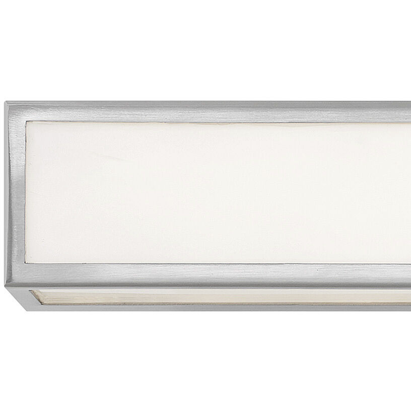 Alto LED 30 inch Brushed Nickel Vanity Light Wall Light, Vertical