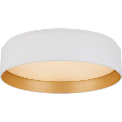 Shaw LED 11 inch Matte White Flush Mount Ceiling Light, Small