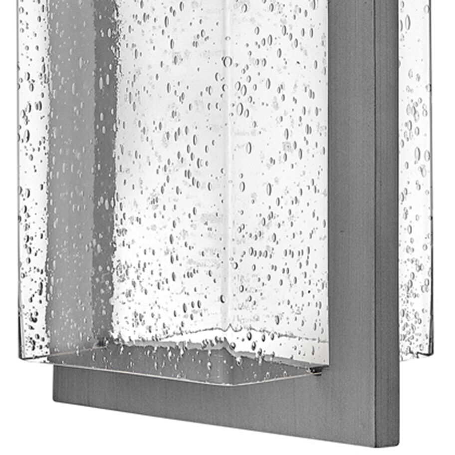 Alex LED 20 inch Antique Brushed Aluminum Outdoor Wall Mount, Coastal Elements