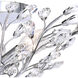 Ivy 6 Light 22 inch Chrome Flush Mount Ceiling Light