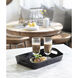 Derby Black Serving Tray, Rectangle