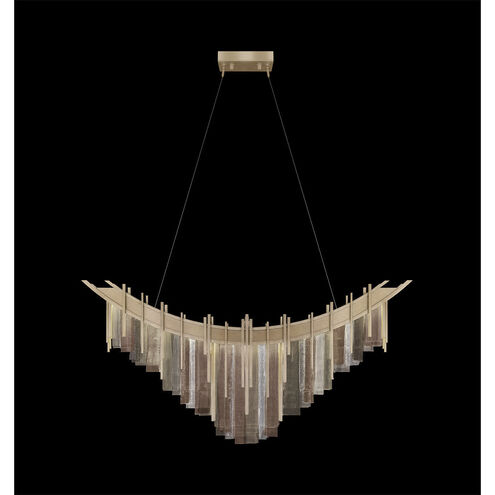 Arpeggio 8 Light 44.75 inch Gold Pendant Ceiling Light