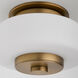 Favo 13.5 inch Brushed Brass Pendant Ceiling Light
