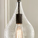 Mosser 1 Light 7 inch Black Pendant Ceiling Light