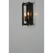 Wellington 2 Light 7 inch Oil Rubbed Bronze/Antique Brass Wall Sconce Wall Light