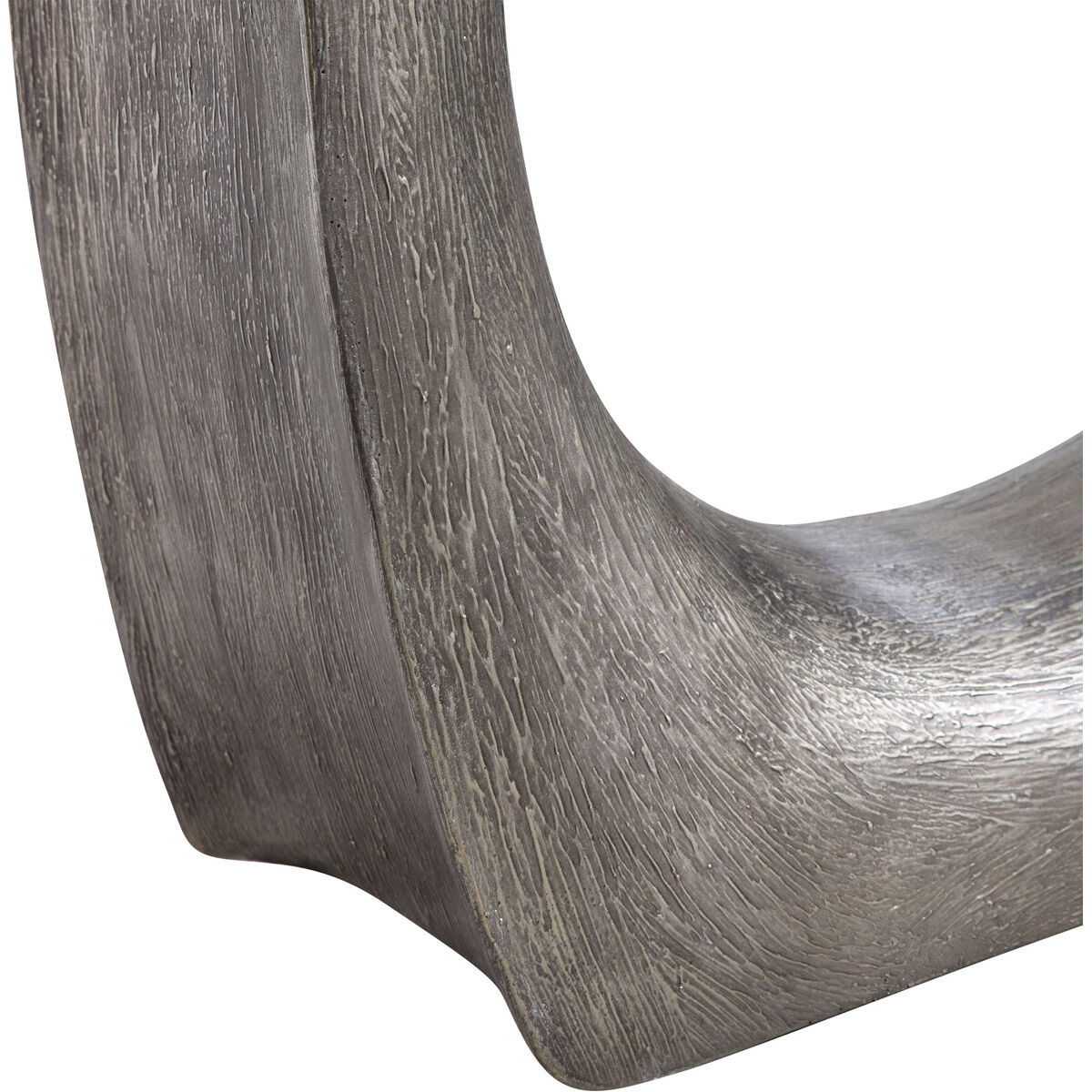 Valira 24 X 9 inch Antique Silver Side Table, Modern