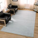 Kiran 114 X 79 inch Light Grey Rug in 6 x 9
