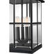 Mulligan 3 Light 16 inch Matte Black Outdoor Wall Lantern